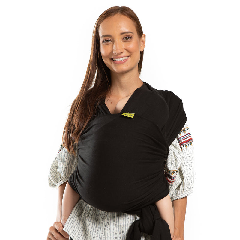 ボバラップ（ブラック）抱っこ紐 新生児 初めての抱っこ紐におすすめ