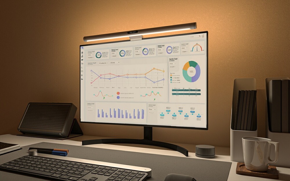 Yeelight モニターライト LEDスクリーンハンギングライト デスクライト