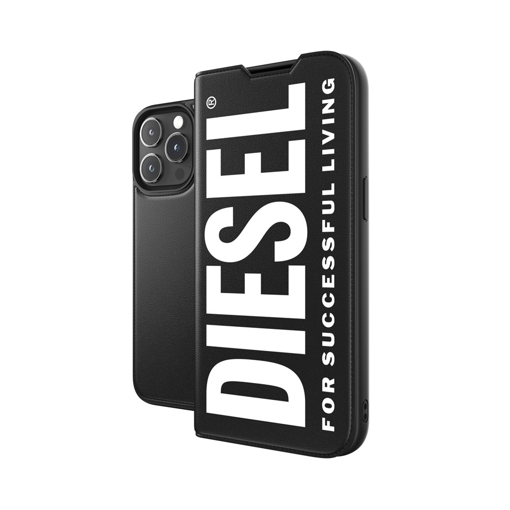 DIESEL ディーゼル iPhone 15 Pro Max Diesel Booklet Case Core FW23
