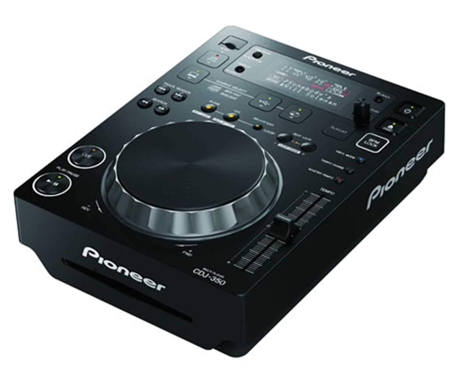 Pioneer DJ CDJ-350 Table Top Multi Media Player