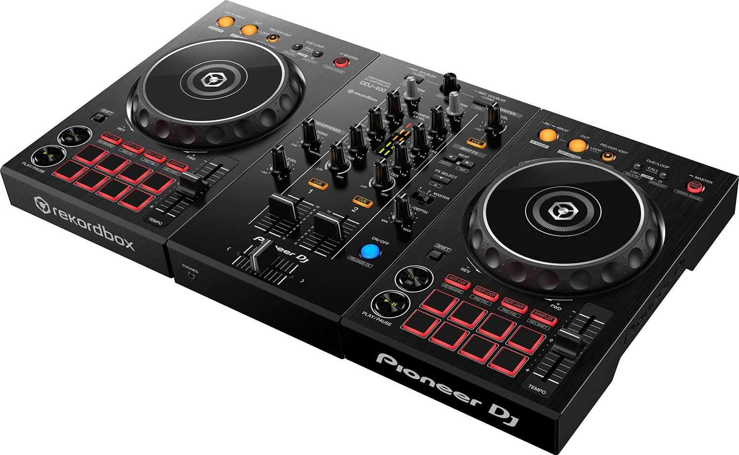 Pioneer DJ DDJ-400 2-Channel DJ Controller for rekordbox