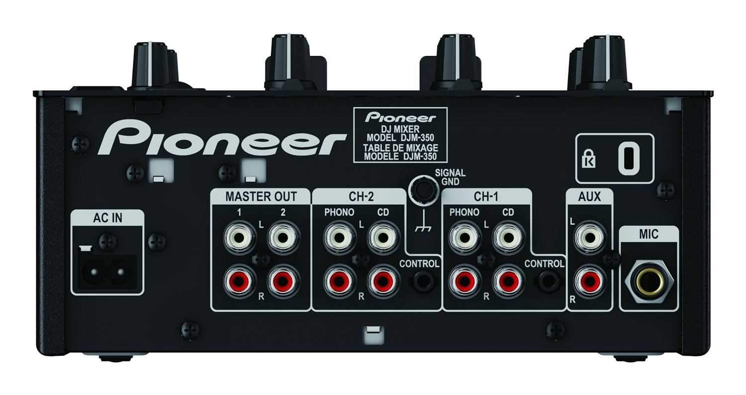 Pioneer DJ DJM-350 2-Channel DJ Mixer