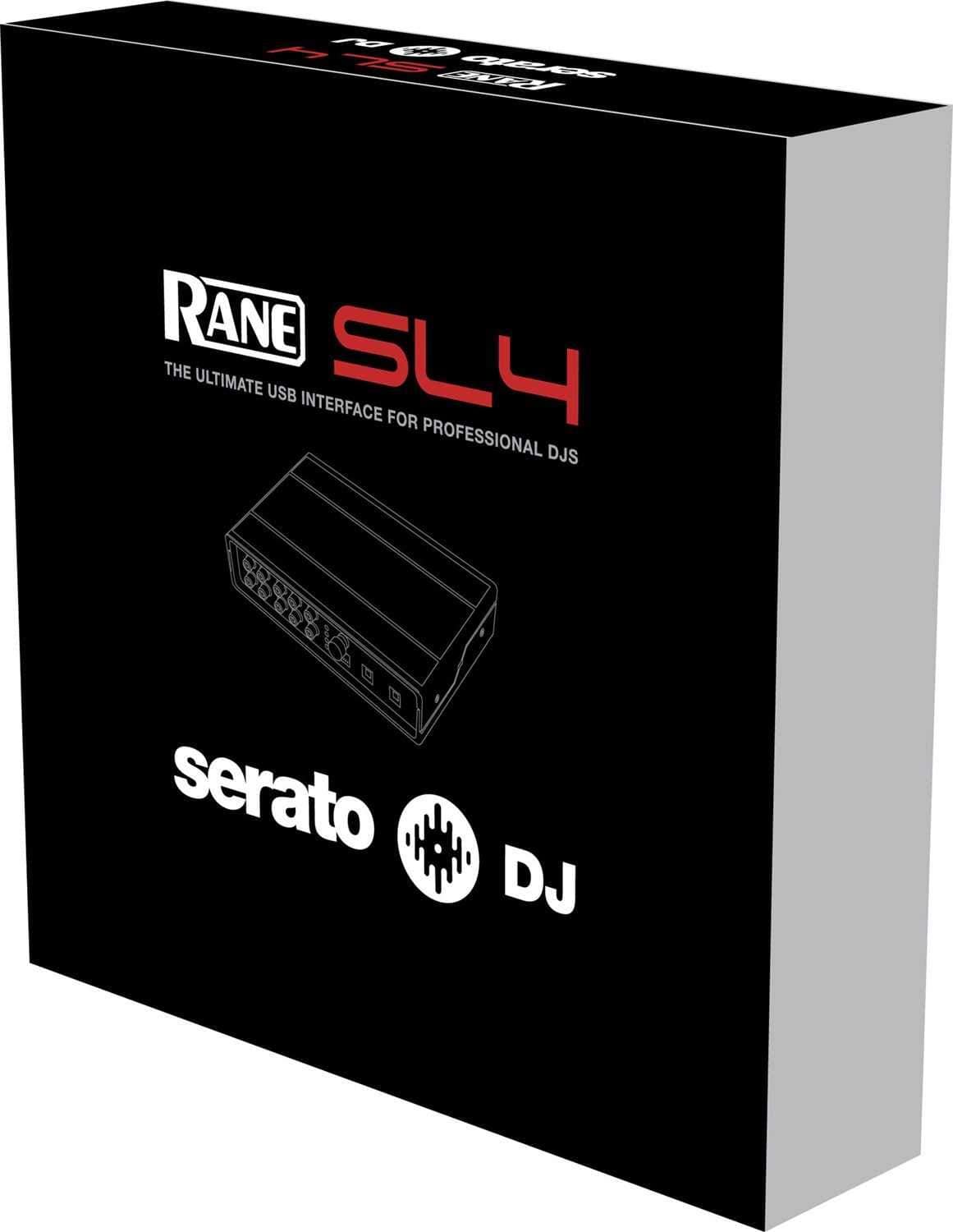 RANE SL4 serato DJインターフェース通電確認済み アダプター付き RANE