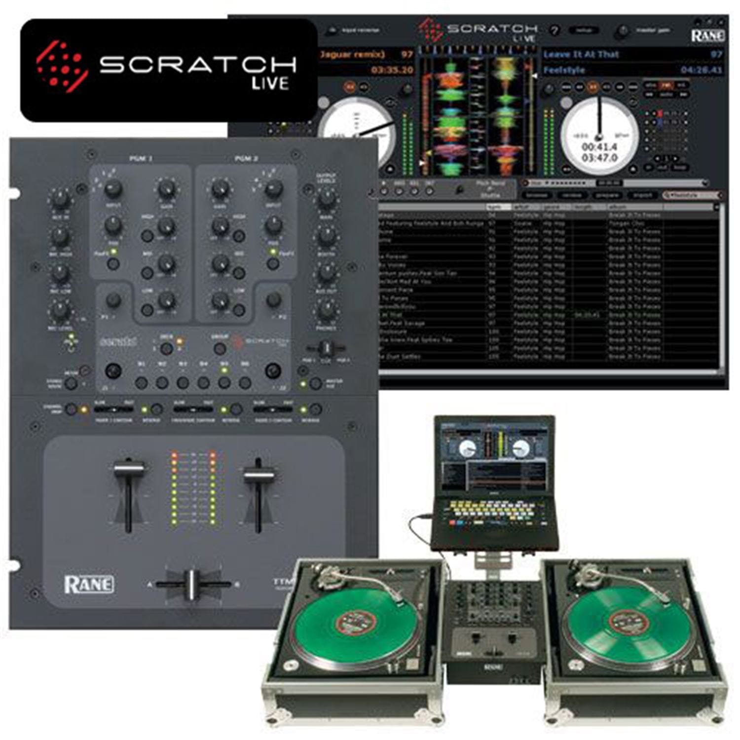 RANE TTM-57SL 2-Channel DJ Mixer with Scratch Live