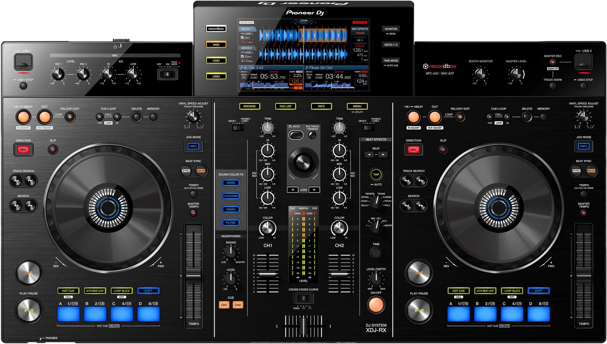 Pioneer DJ XDJ-RX All-In-One DJ System with Case