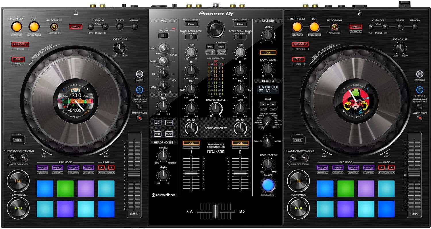 Pioneer DJ DDJ-800 2-Channel DJ Controller for rekordbox