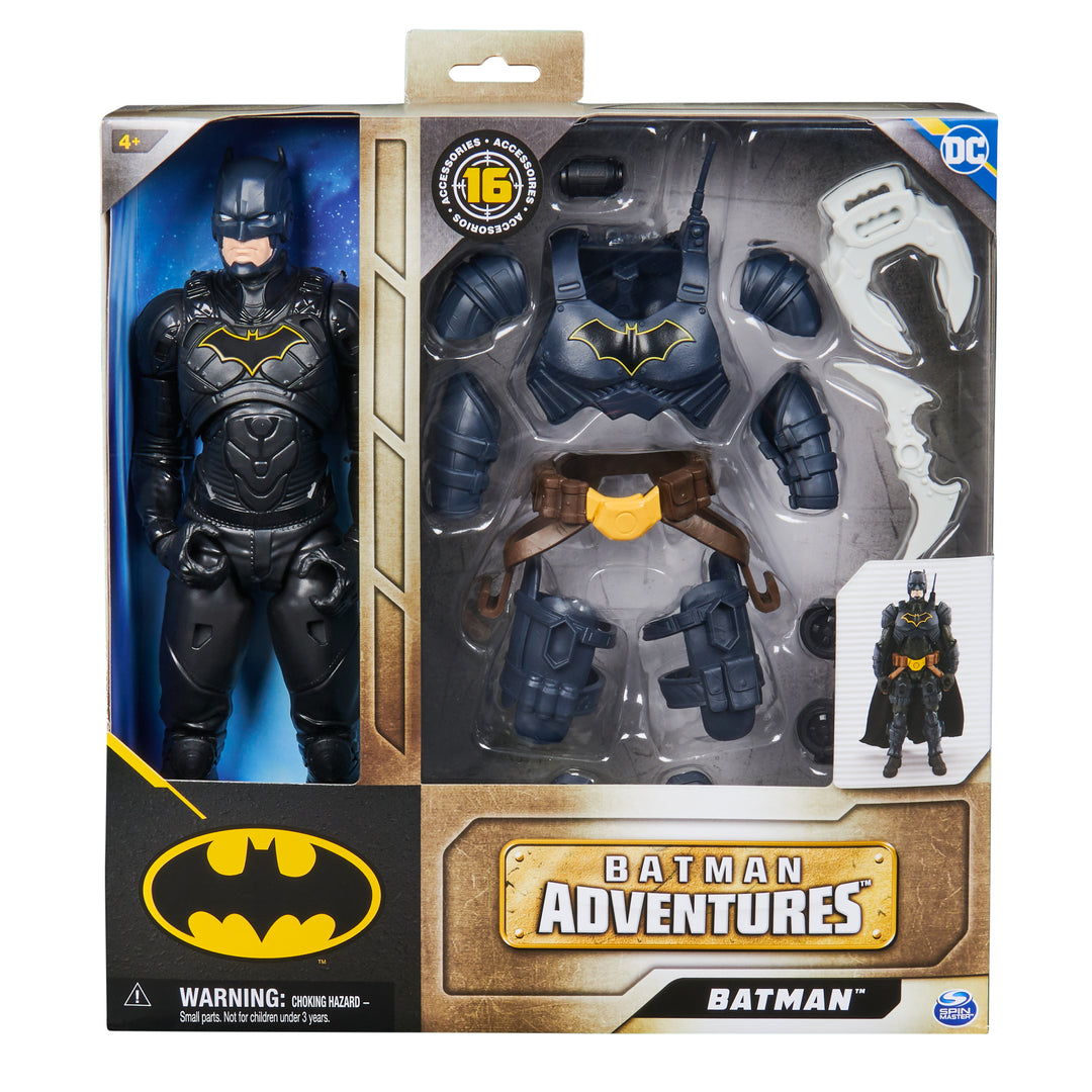 DC Comics, Batman Adventures, Batman Action Figure with 16 Armor