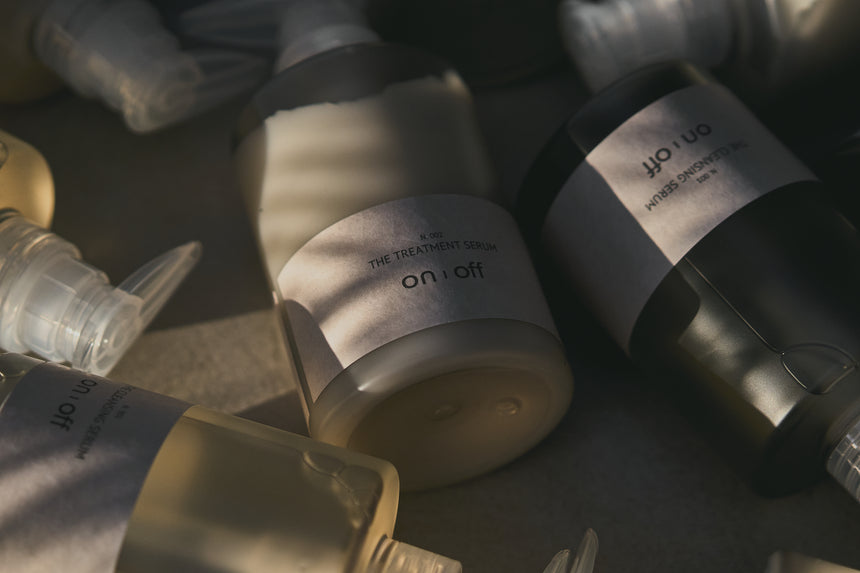 THE CLEANSING SERUM & THE TREATMENT SERUM 400ml set／on | off