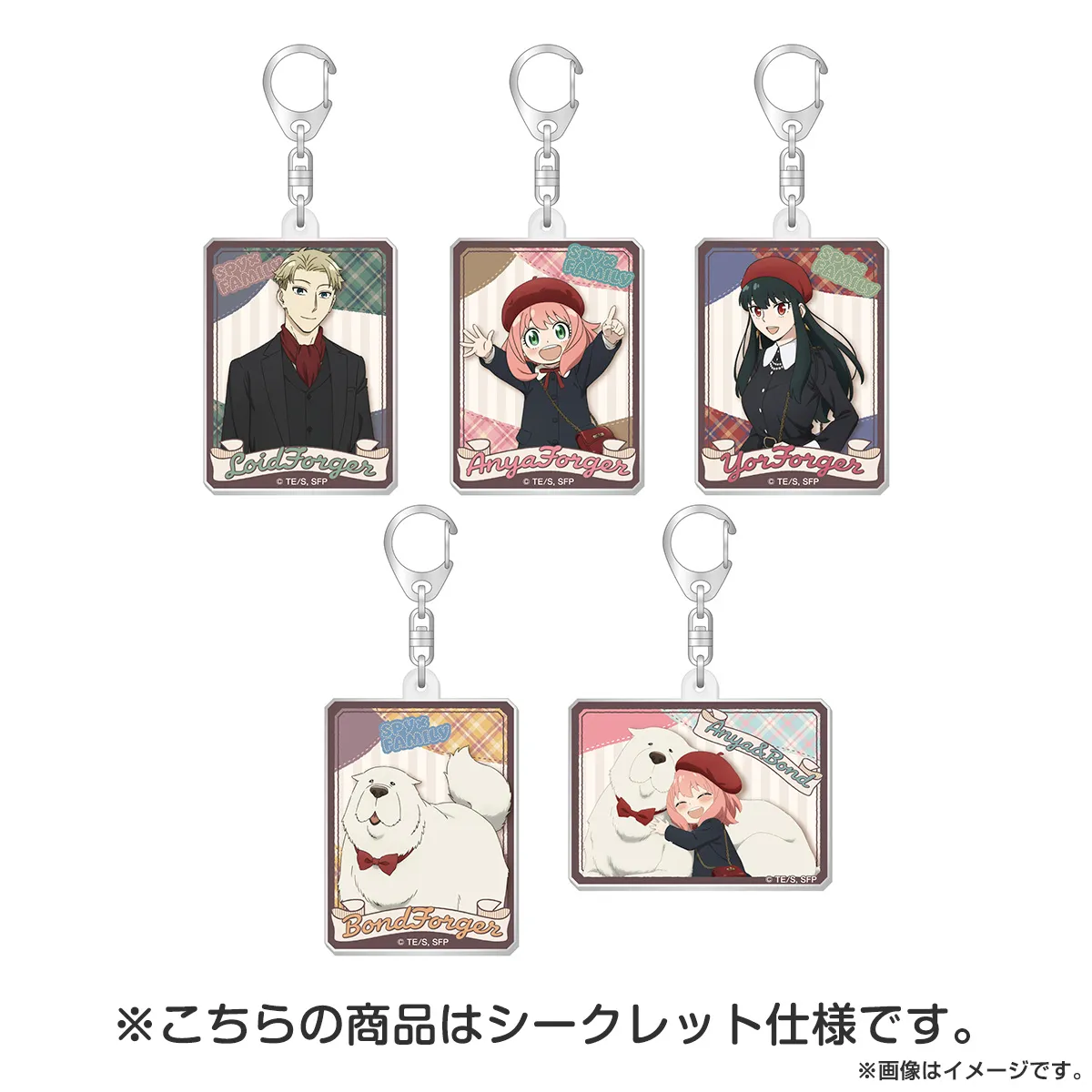 SPY×FAMILY アクリルキーホルダー（シークレット）