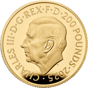 英国 2026年 エンジェル金貨 2ポンド銀貨 1オンス プルーフ