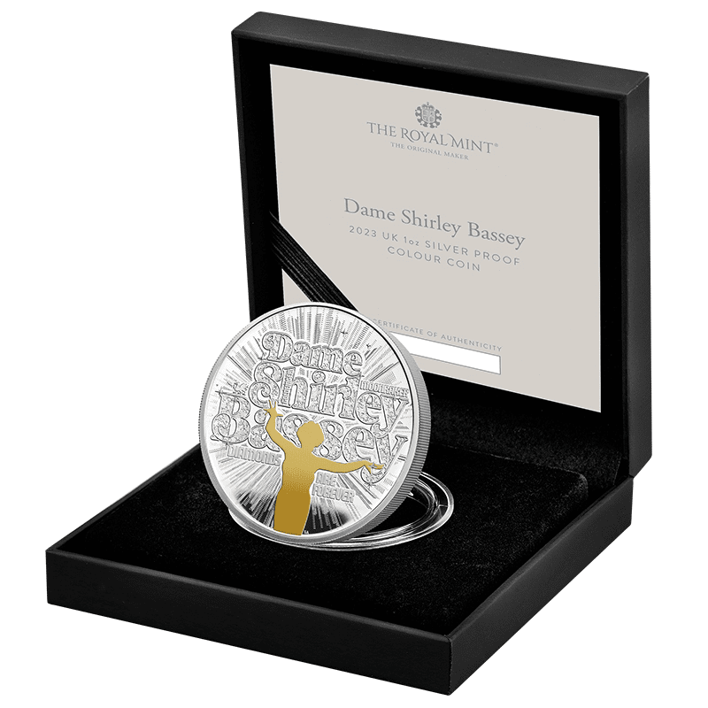 英国 2023年 伝説のミュージシャン シャーリー・バッシー 2ポンド