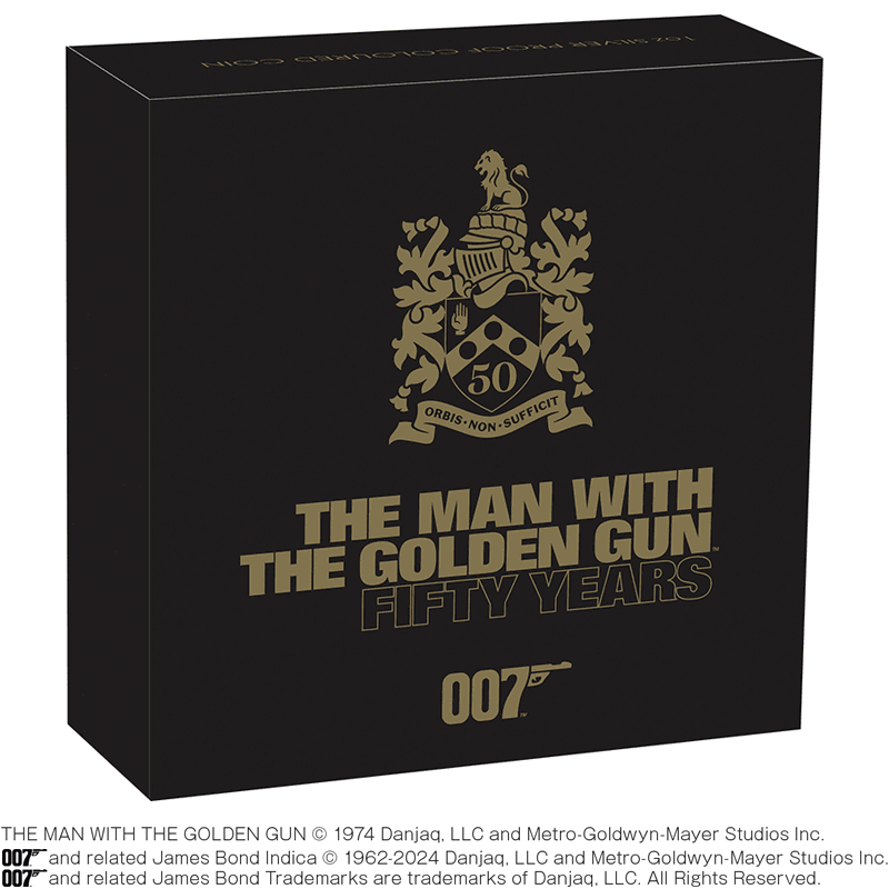 ツバル 2024年 ジェームズ・ボンド 『007 黄金銃を持つ男』 1ドル