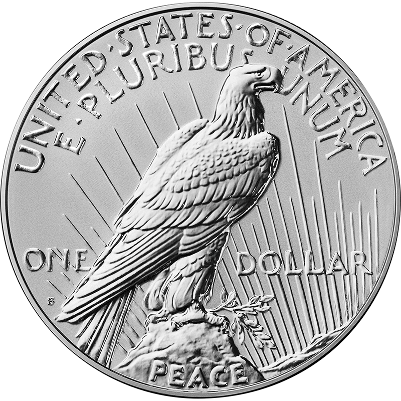 アメリカ 2024年 モルガンダラーとピースダラー 1ドル銀貨2種セット