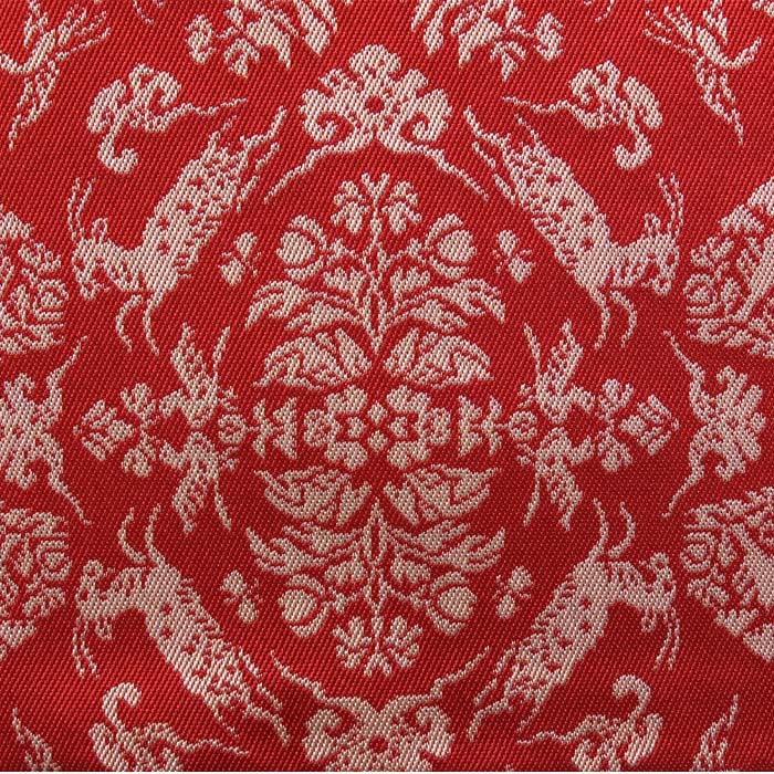 こぎれ 山羊花卉文錦 – 龍村美術織物公式オンラインショップ