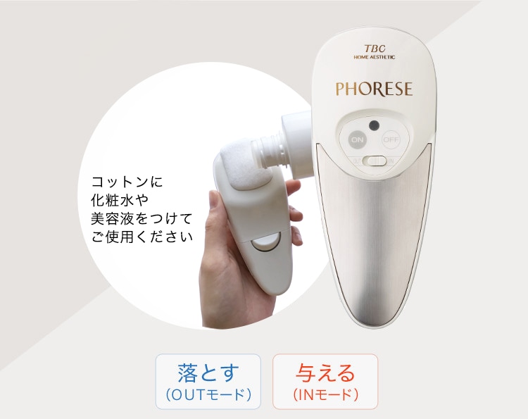 いつものケアをワンランク上のお手入れに。電子美容器】フォレーゼ