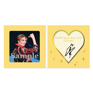 スクエアフォト＆サイン入りカードセット＜キャトルレーヴ30th＞／鳳月