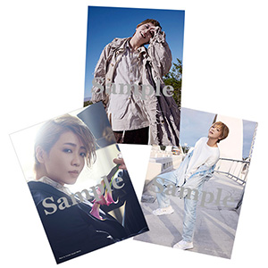 礼真琴写真集「UNLIMITED」2L3枚組ブロマイド: ポストカード