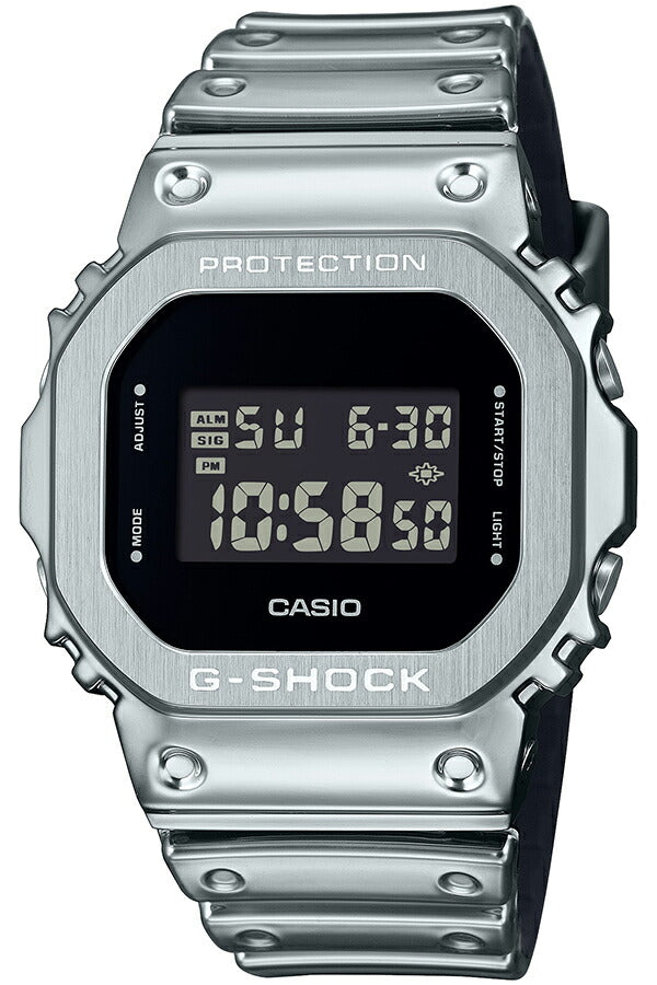 G-SHOCK メタルカバード ファインメタリックシリーズ シルバー GM