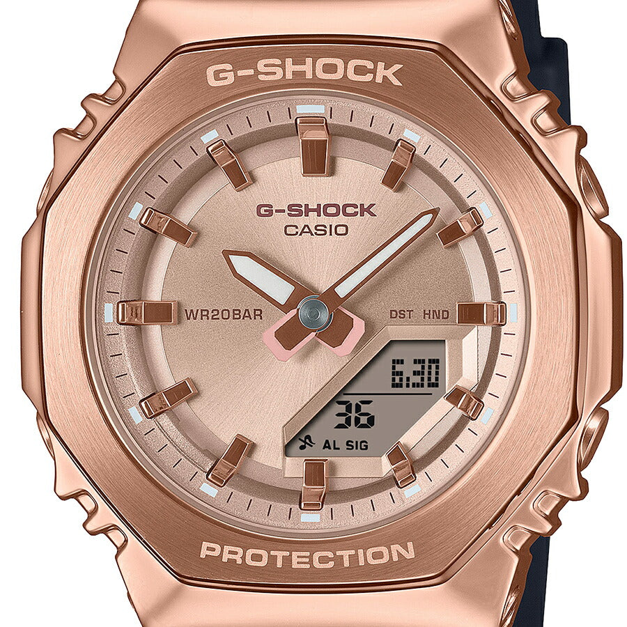G-SHOCK ミッドサイズ メタルカバード GM-S2110PG-1A4JF メンズ