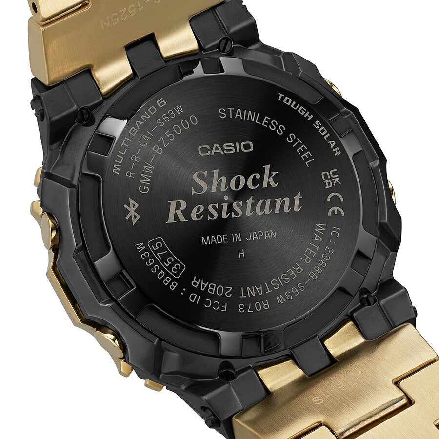 G-SHOCK フルメタル MIP液晶モデル ゴールド GMW-BZ5000GD-9JF メンズ