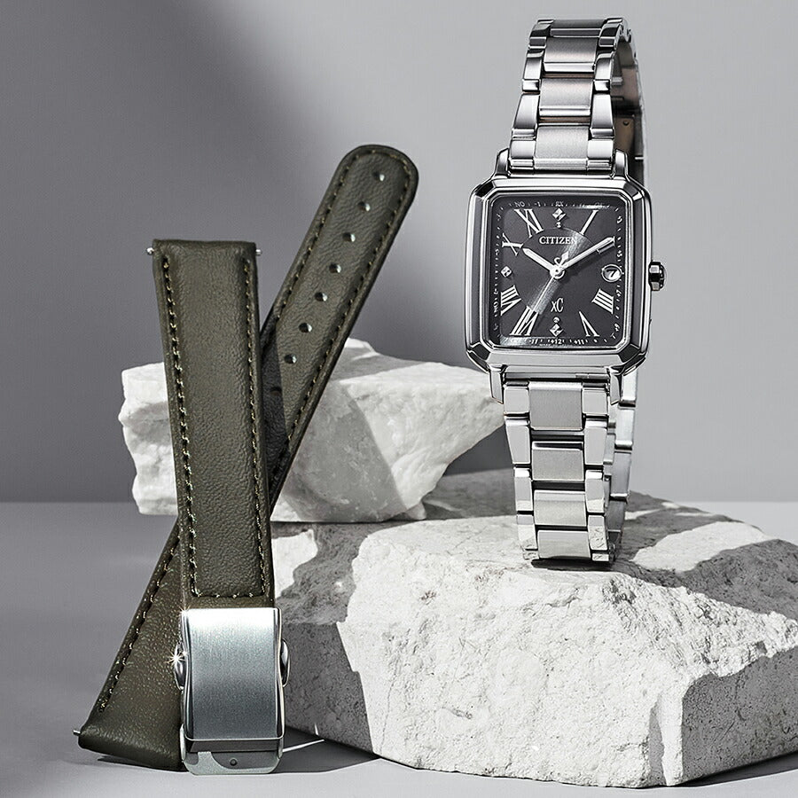 クロスシー ソーラー電波時計 チタン製 xC CITIZEN CITIZEN クロスシー