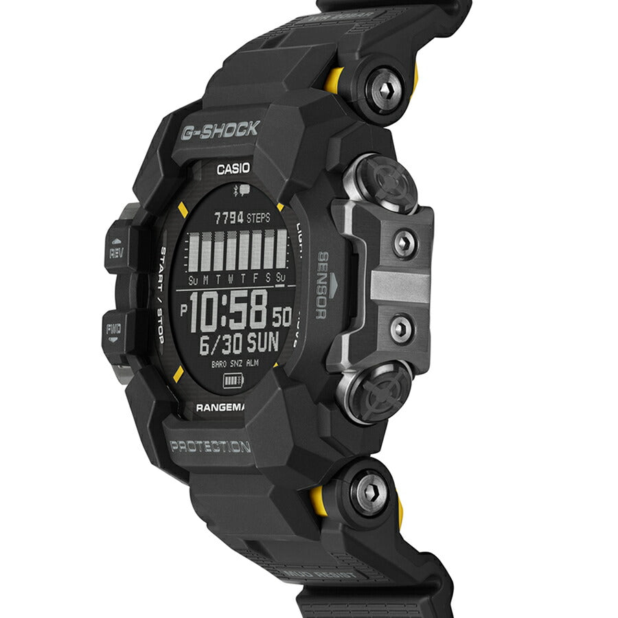 G-SHOCK レンジマン 心拍計 GPS機能 GPR-H1000-1JR メンズ ソーラー