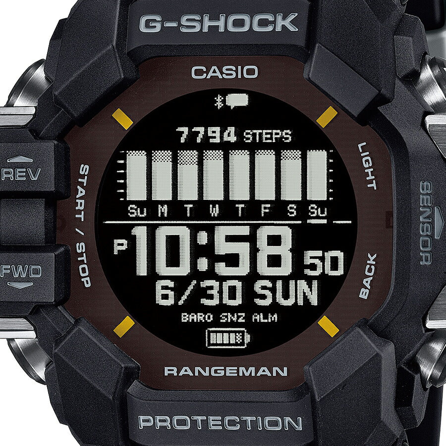 G-SHOCK レンジマン 心拍計 GPS機能 GPR-H1000-1JR メンズ ソーラー