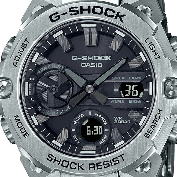 G-SHOCK G-STEEL GST-B400D-1AJF メンズ ソーラー Bluetooth アナログ