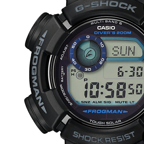 G-SHOCK フロッグマン GWF-D1000B-1JF メンズ デジタル ブラック 200m