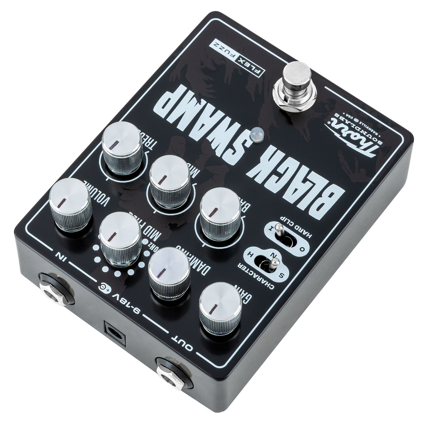 流れさん Fuzz Plant TA.effects MATT BLACK Fuzz Factory Vertical