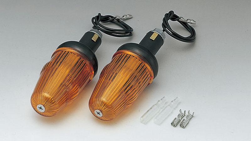 廃番・完売】ウインカーランプ ベスパタイプ アンバー 2個SET - キジマ