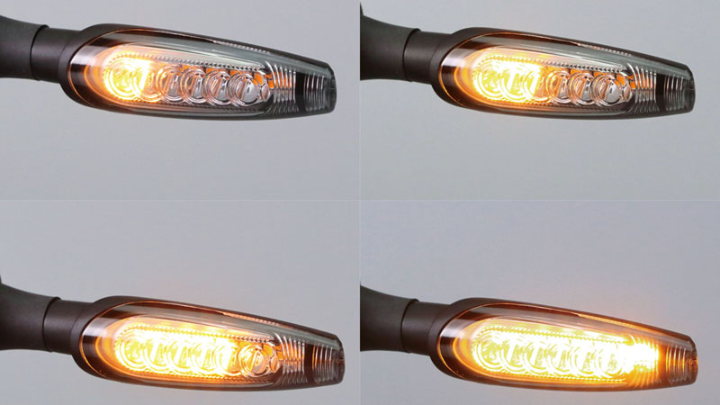 ウインカーランプ TRシーケンシャル2 LED 12V5.3W 2個セット