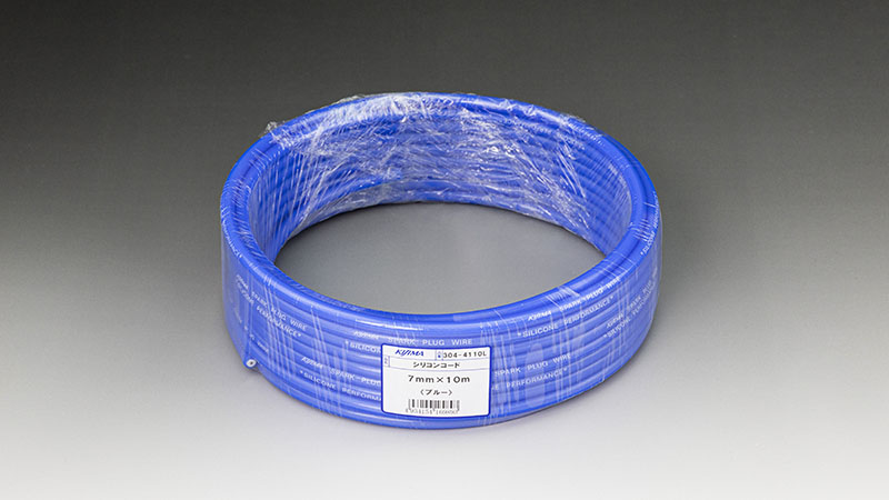 シリコンコード・プラグコード ブルー 7ミリx1m - キジマ公式