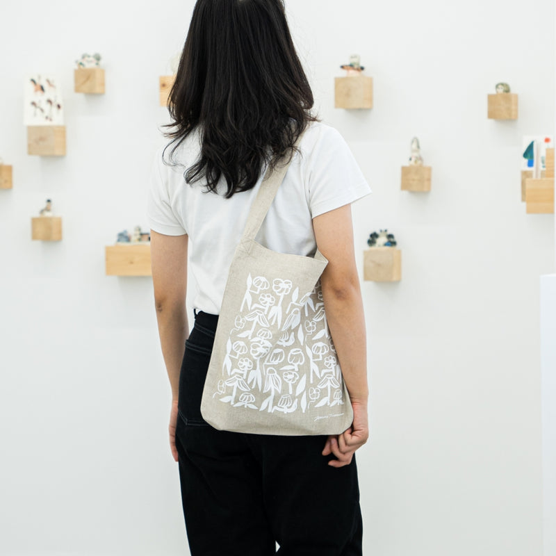 リネンバッグ（ユスタバ・白）