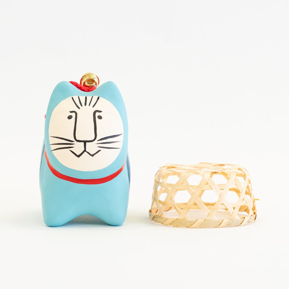 リサ・ラーソンの猫張り子（ミッセ・ブルー）