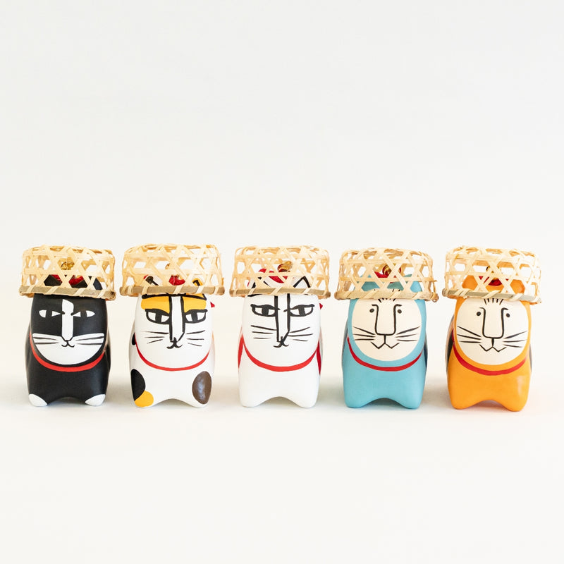 リサ・ラーソンの猫張り子（くろねこ）