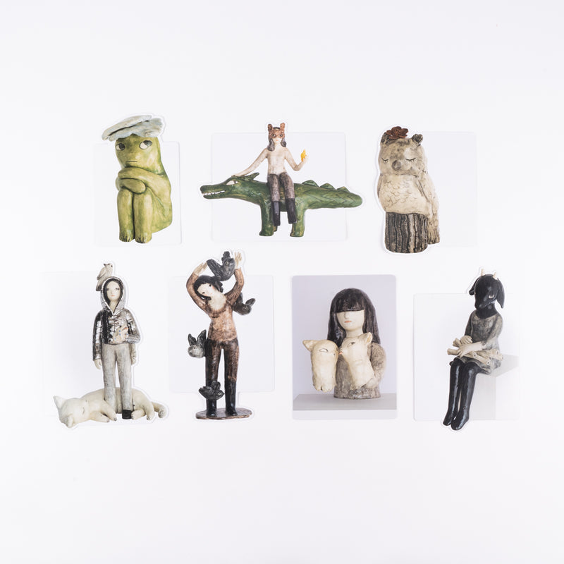 ダイカットポストカード7枚セット