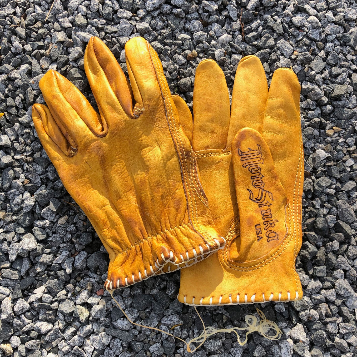 Leather gloves | MotoStuka Bronze Shanks | Ton-up Store