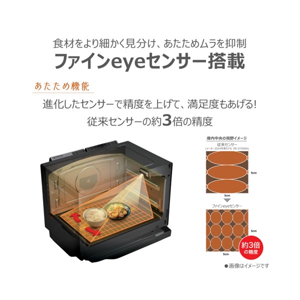 東芝 過熱水蒸気 オーブンレンジ 石窯ドーム ER-D7000B(K)((K)グラン