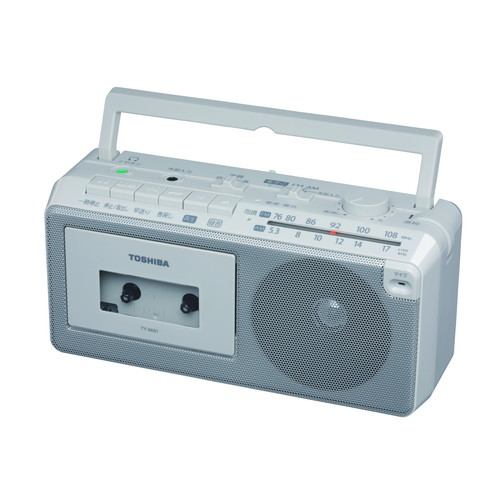 東芝 ラジオカセットレコーダー TY-XKR1(H)(（H）グレー): 家電商品