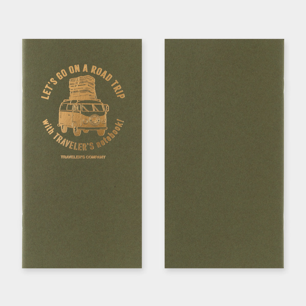 TRAVELER'S notebook Brown ROAD TRIP – TRAVELER'S COMPANY USA