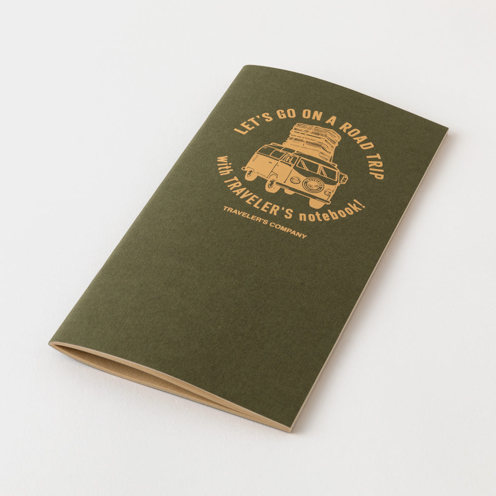 TRAVELER'S notebook Brown ROAD TRIP – TRAVELER'S COMPANY USA