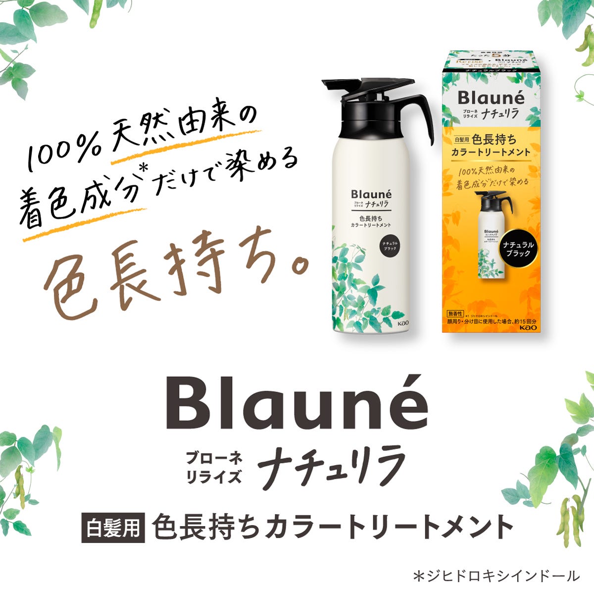 花王 ブローネ リライズ ナチュリラ 色長持ちカラートリートメント