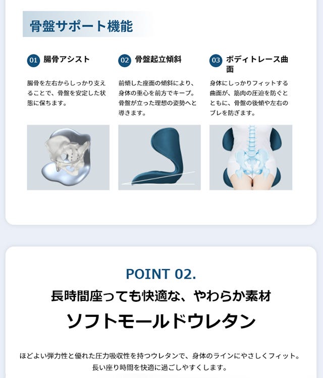 MTG スタイルスマート ブラウン (1個) 椅子 座椅子 イス クッション