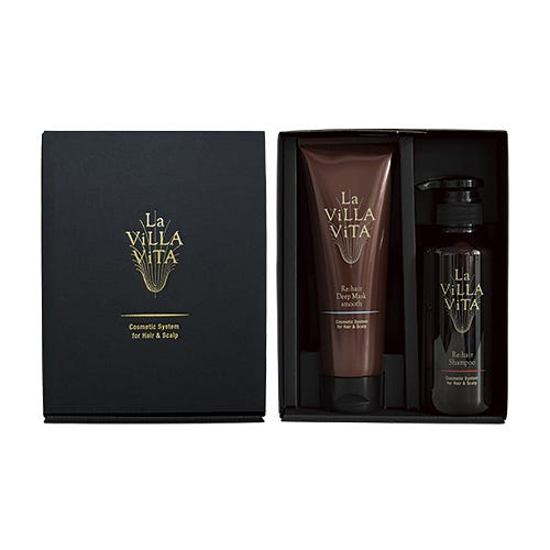 ◇】 ラ・ヴィラ・ヴィータ シャンプー&スムースマスク ギフトセットC