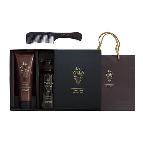 ◇】 ラ・ヴィラ・ヴィータ シャンプー&スムースマスク ギフトセットC