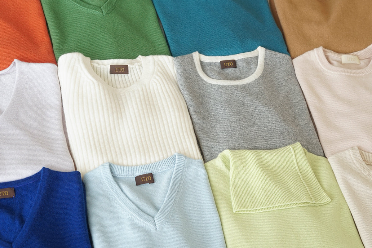 日本製高級カシミヤニット専門店｜UTOオンラインショップ