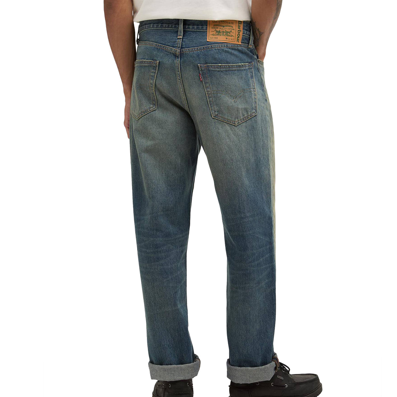 LEVI'S X BARBOUR 568 JEANS | Uncrate Supply