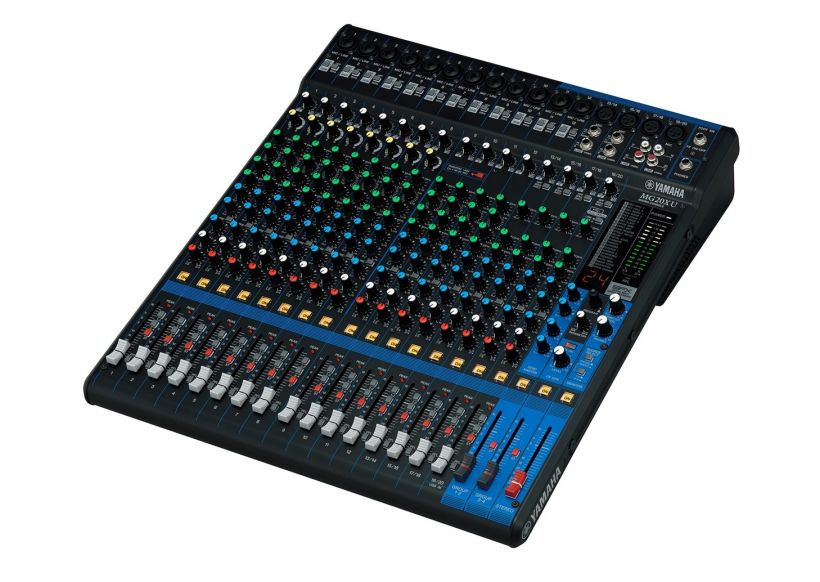 MG20XU 20-Channel Mixer with USB and Effects - Yamaha USA