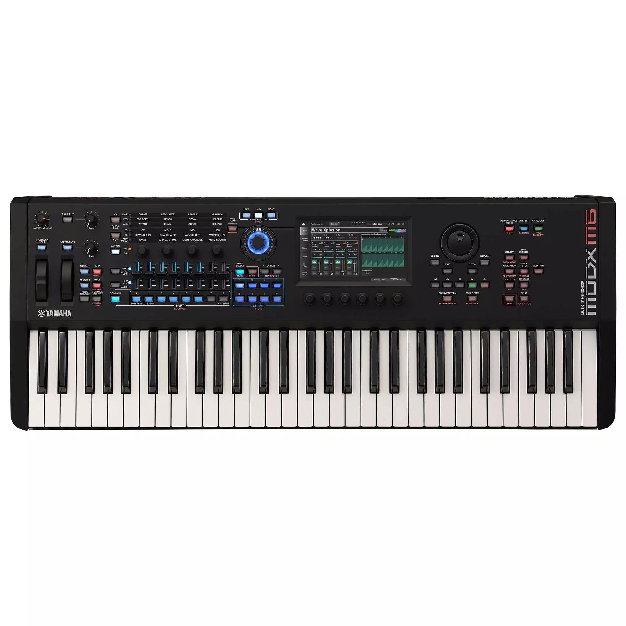 MODX6+ 61-Key Synthesizer - Yamaha USA